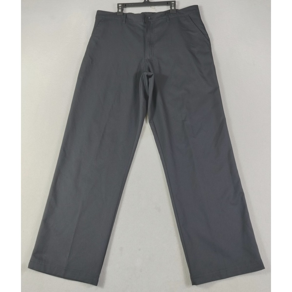 C9 By Champion Pants Men 36 Black Microfiber Chino Straight Casual Performance
